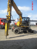 Otočný bagr JCB JS145W 